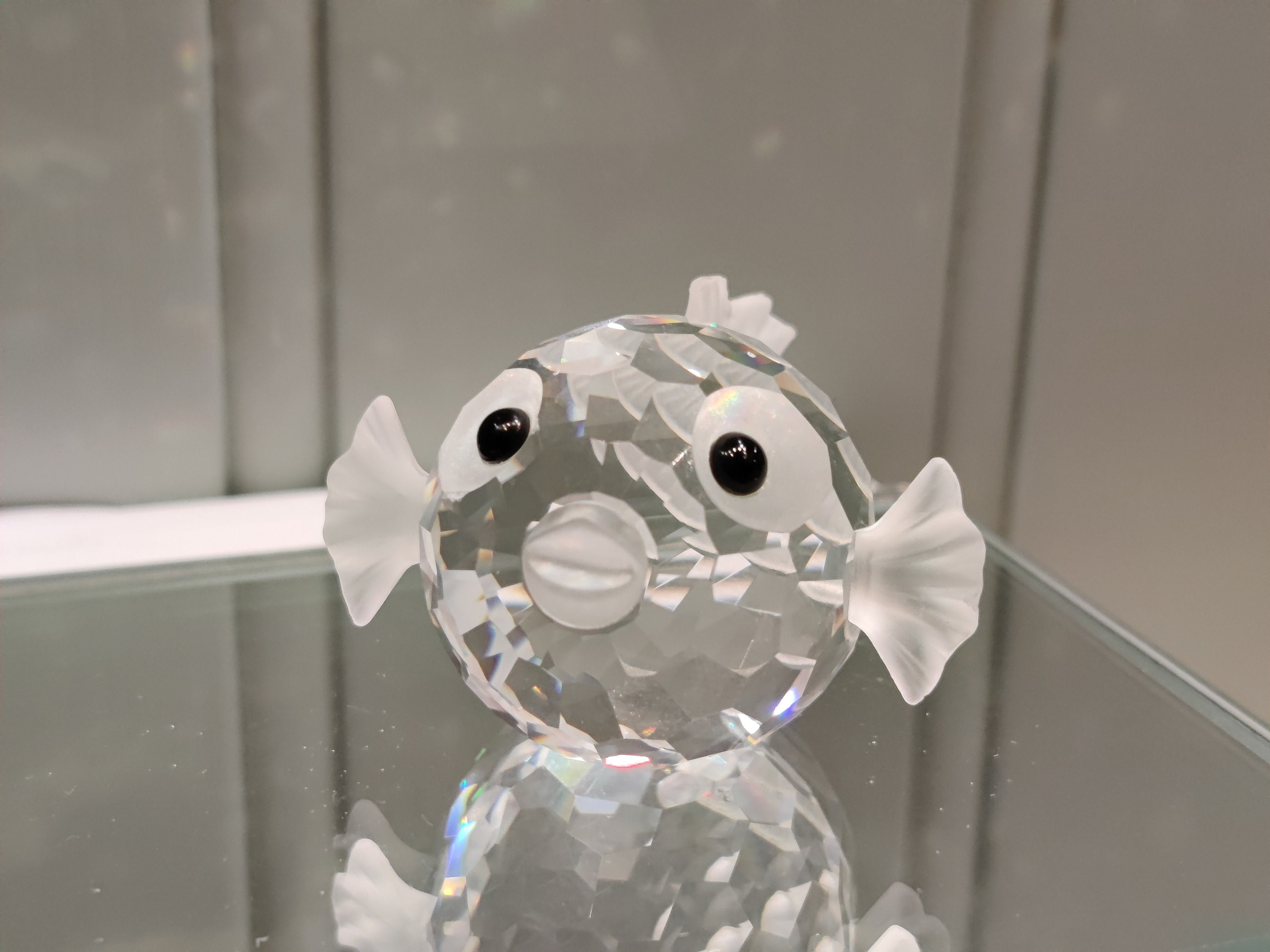 Swarovski スワロフスキー クリスタル フグ魚型置物 Used品 SWAROVSKI（スワロフスキー） 『フグ』 5282028 : スワロフスキー通販