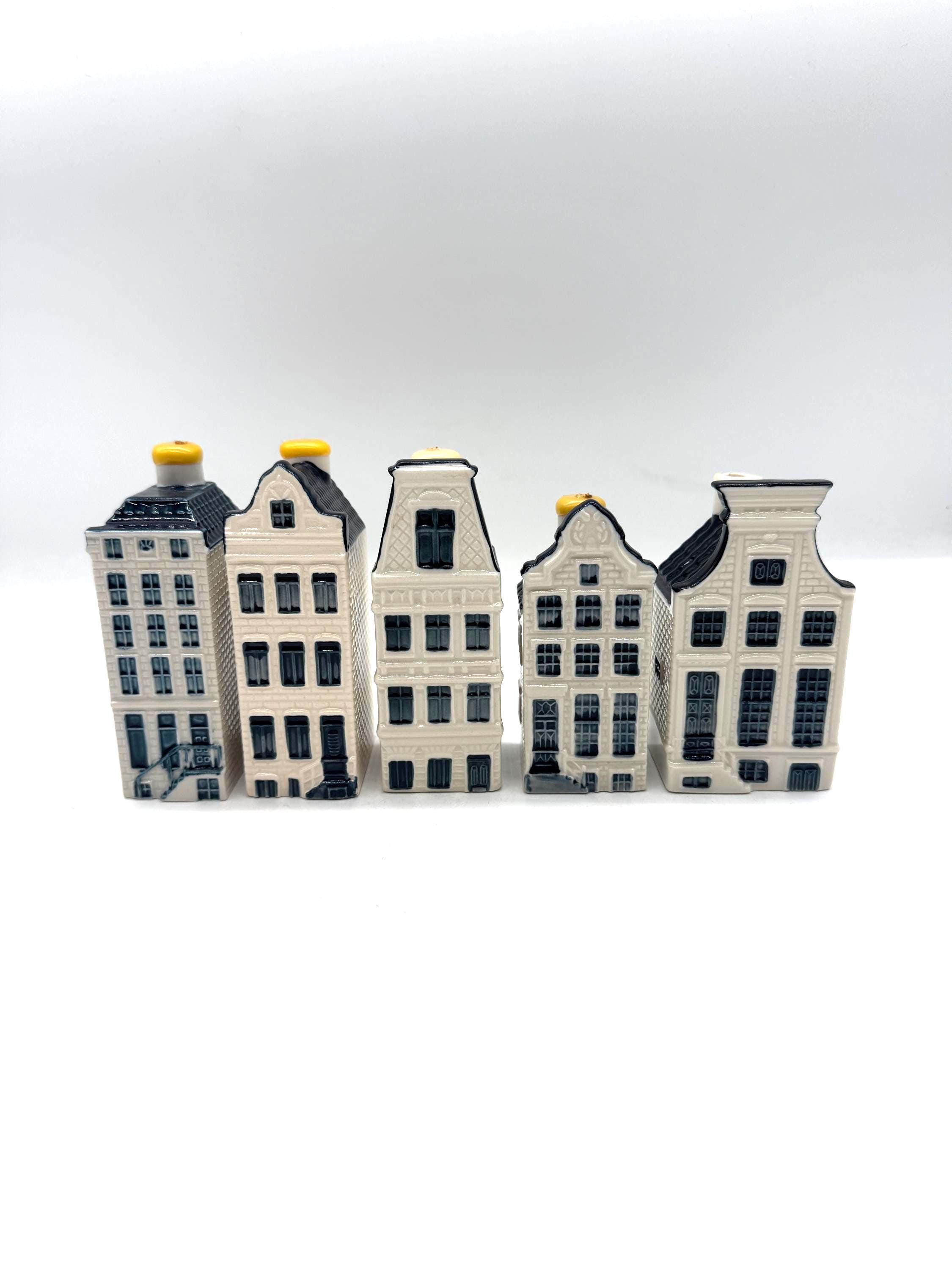 S*i様 ★ Characteristic Old Dutch Houses K KLM Miniature Amsterdam Houses: Business Class Porcelain