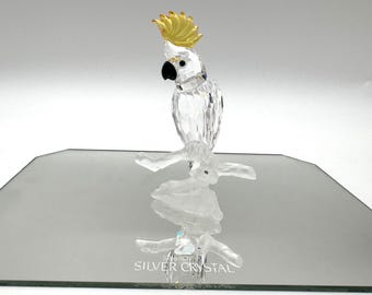 スワロフスキー cockatoo オウム スワロフスキー バタンインコ キバタン オウム Cockatoo - メルカリ