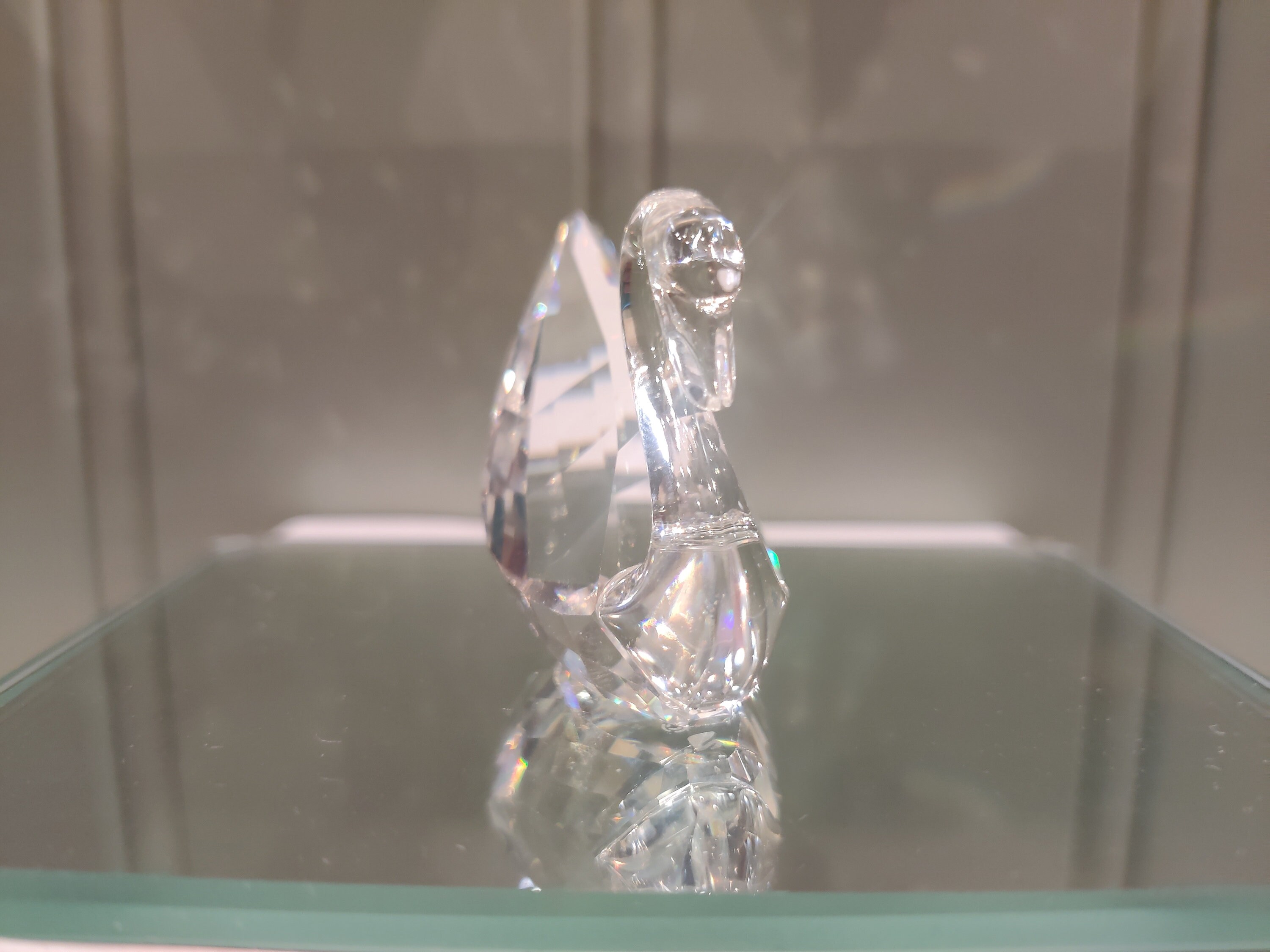 Swarovski クリスタル 白鳥 フィギュア スワロフスキー クリスタル フィギュア - スワロフスキー 白鳥 入会