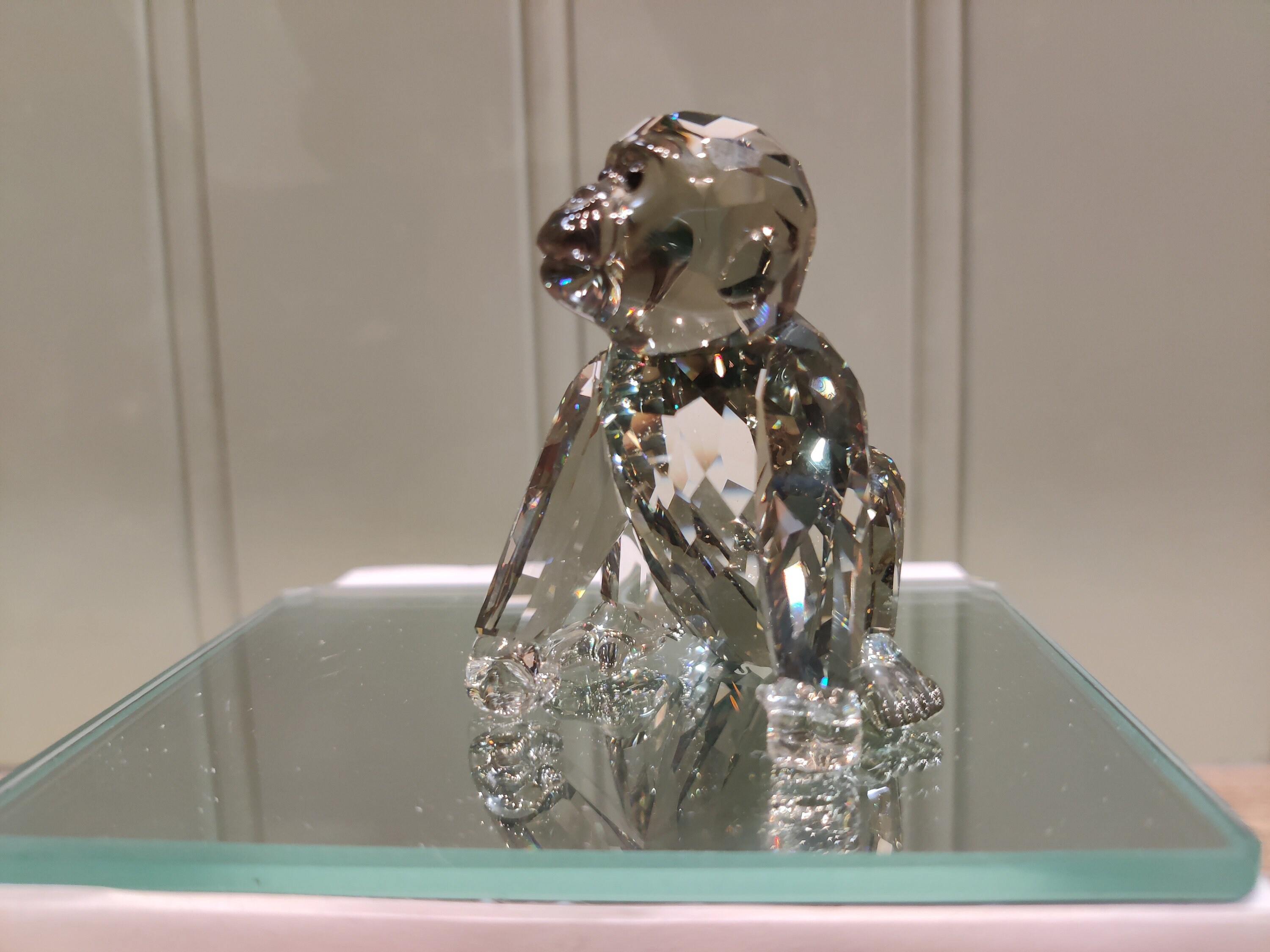Swarovski Gorilla's Annual Edition - Set - Mother + Baby - Crystal