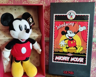 ミッキーマウス　ビンテージ　ぬいぐるみ　1950年代 semco社製(イギリス) ミッキーマウス ビンテージ ぬいぐるみ 1950年代 semco社製