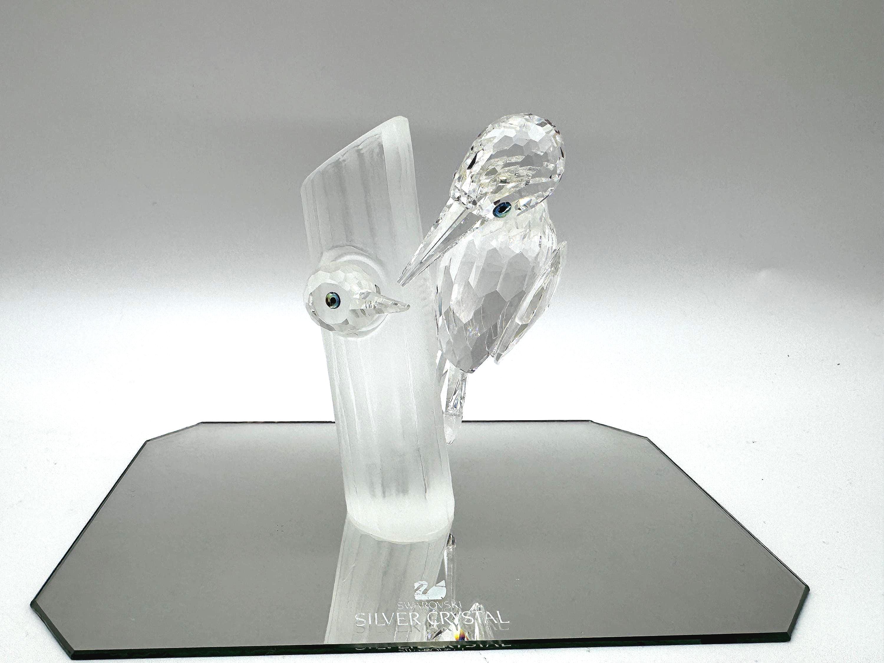 Swarovski Crystal Woodpeckers Figurine – 1988 Annual Edition - Etsy