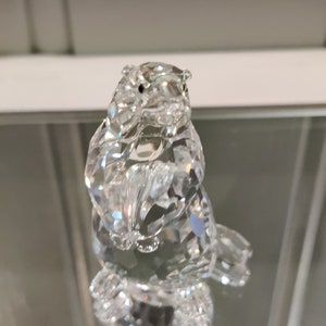 Figurine en cristal Swarovski marmotte Swarovski marmotte animal mignon figurine animal en cristal cristal Swarovski BOXED image 8