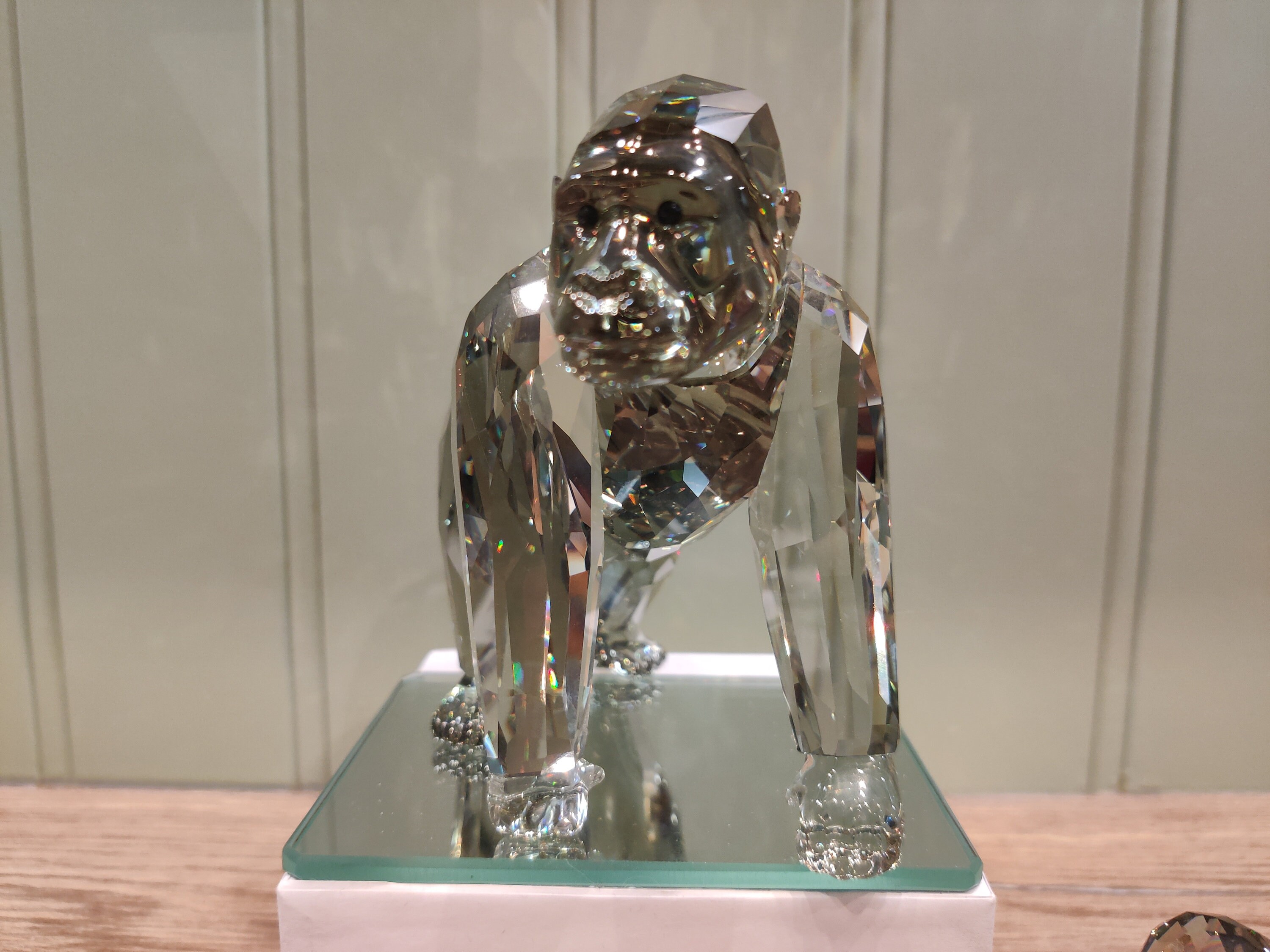 Swarovski Gorilla's Annual Edition - Set - Mother + Baby - Crystal