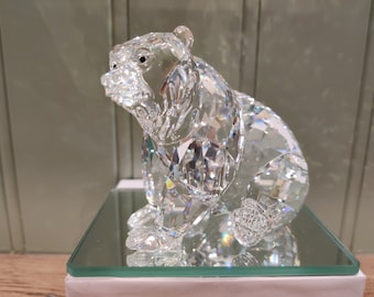 LALIQUE ラリック サーカスベア ベア クマ オブジェ クリスタル Lalique France Crystal Bear Figurine, Ursus Motif, Frosted Glass