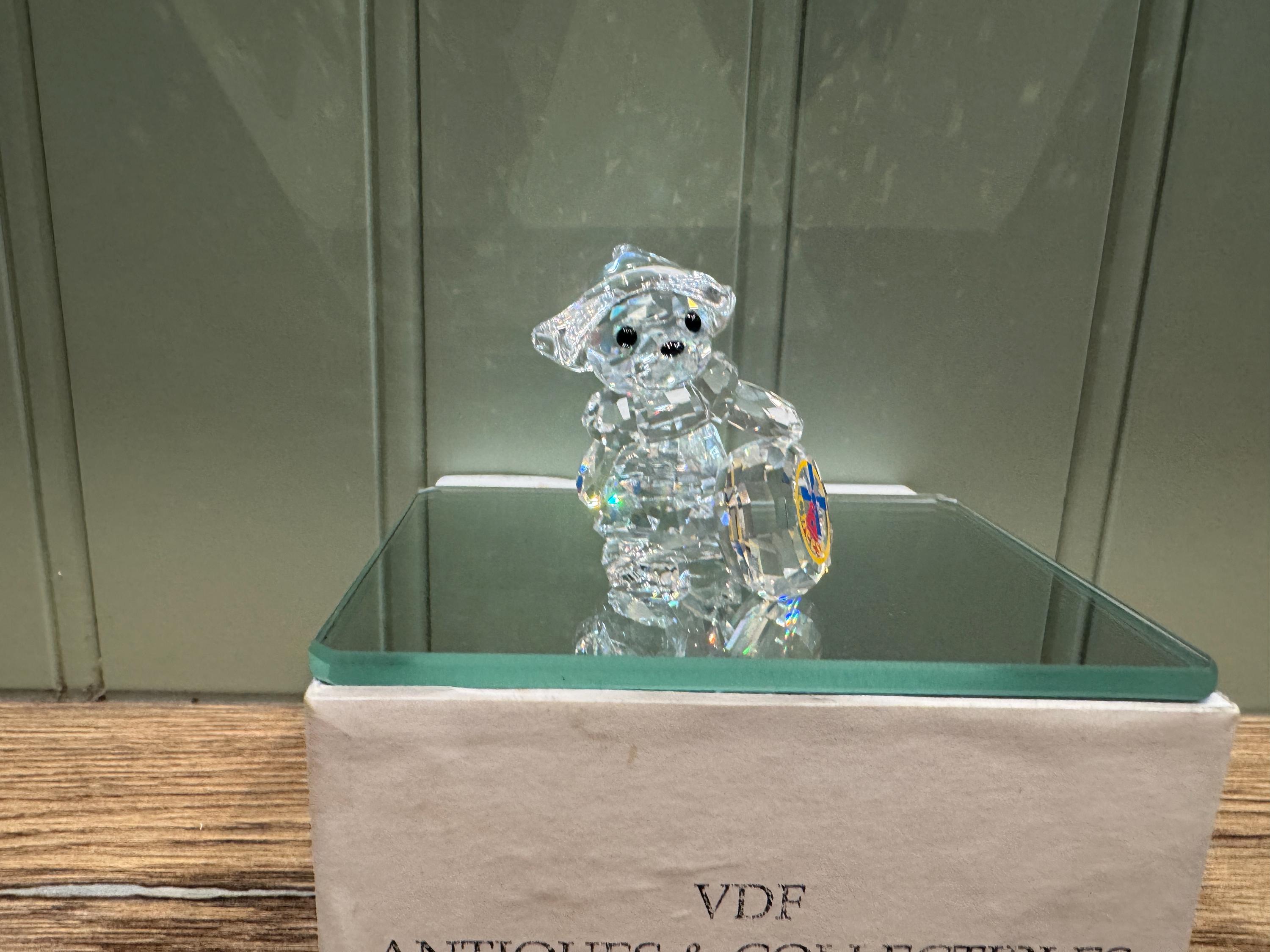 Swarovski Kris Bear Figurine: Dutch Girl With Cheese (boxed) - Etsy