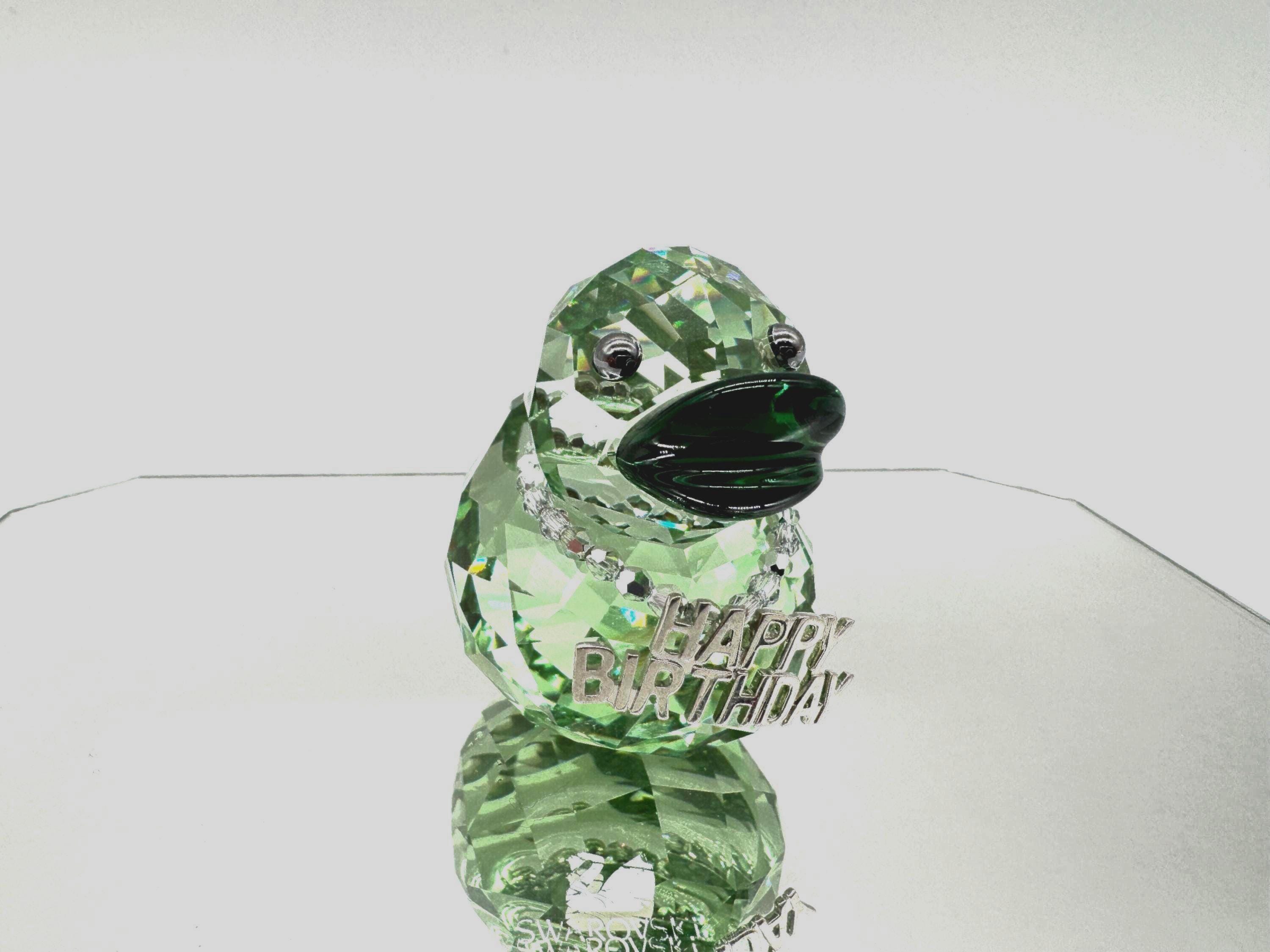 Swarovski Figurines Happy Duck - Etsy