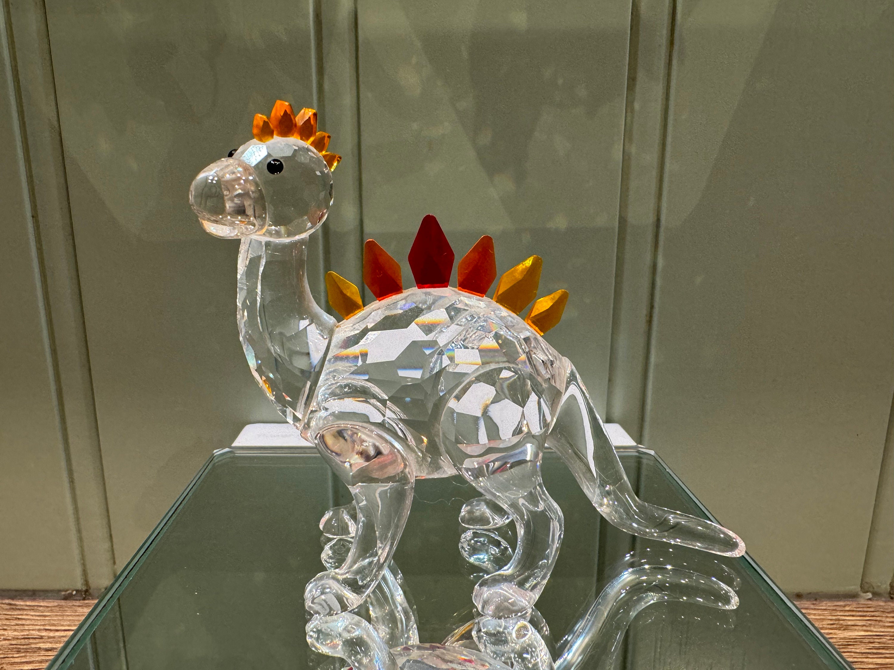 Swarovski Dino Figurine – Crystal Dinosaur With Box - Etsy Australia