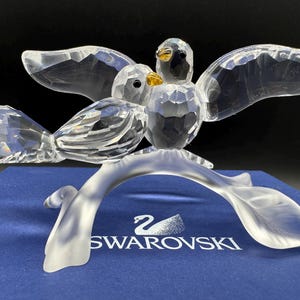 Swarovski Turtle Doves - Etsy