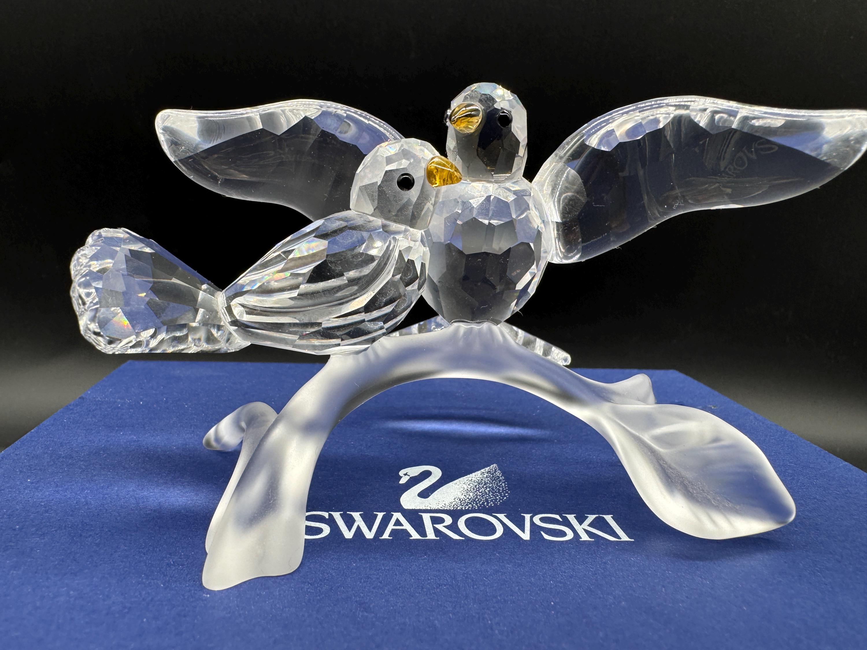 Swarovski Turtle Doves - Etsy