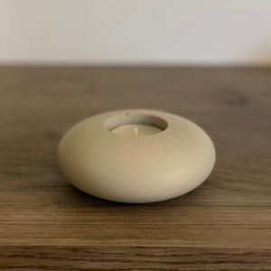 Hand Poured Concrete Tea Light Holders
