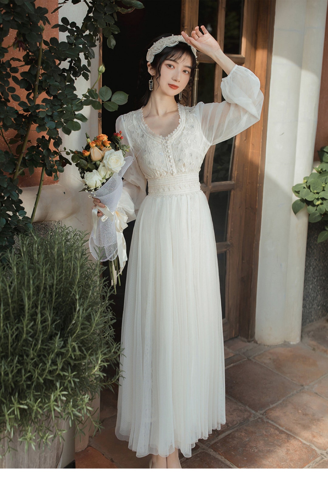 Analisa Vintage Dress Victorian Dress Victorian Analise Etsy