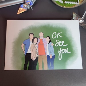 Conveniência da Kim OK, até mais! Cartão postal