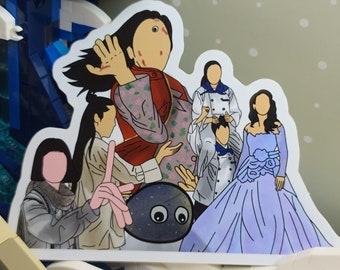 Michelle Yeoh Everything Everywhere All At Once! Sticker