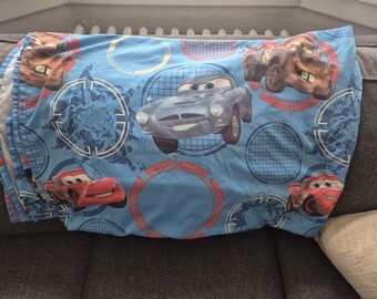 Vintage Pixar Cars 2 flaches Blatt