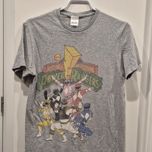 Power Rangers Adult small vintage 2016 t-shirt with power ranger tag