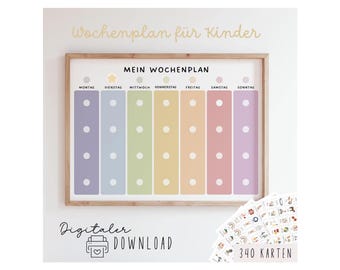 Wochenplan A4 PDF Datei