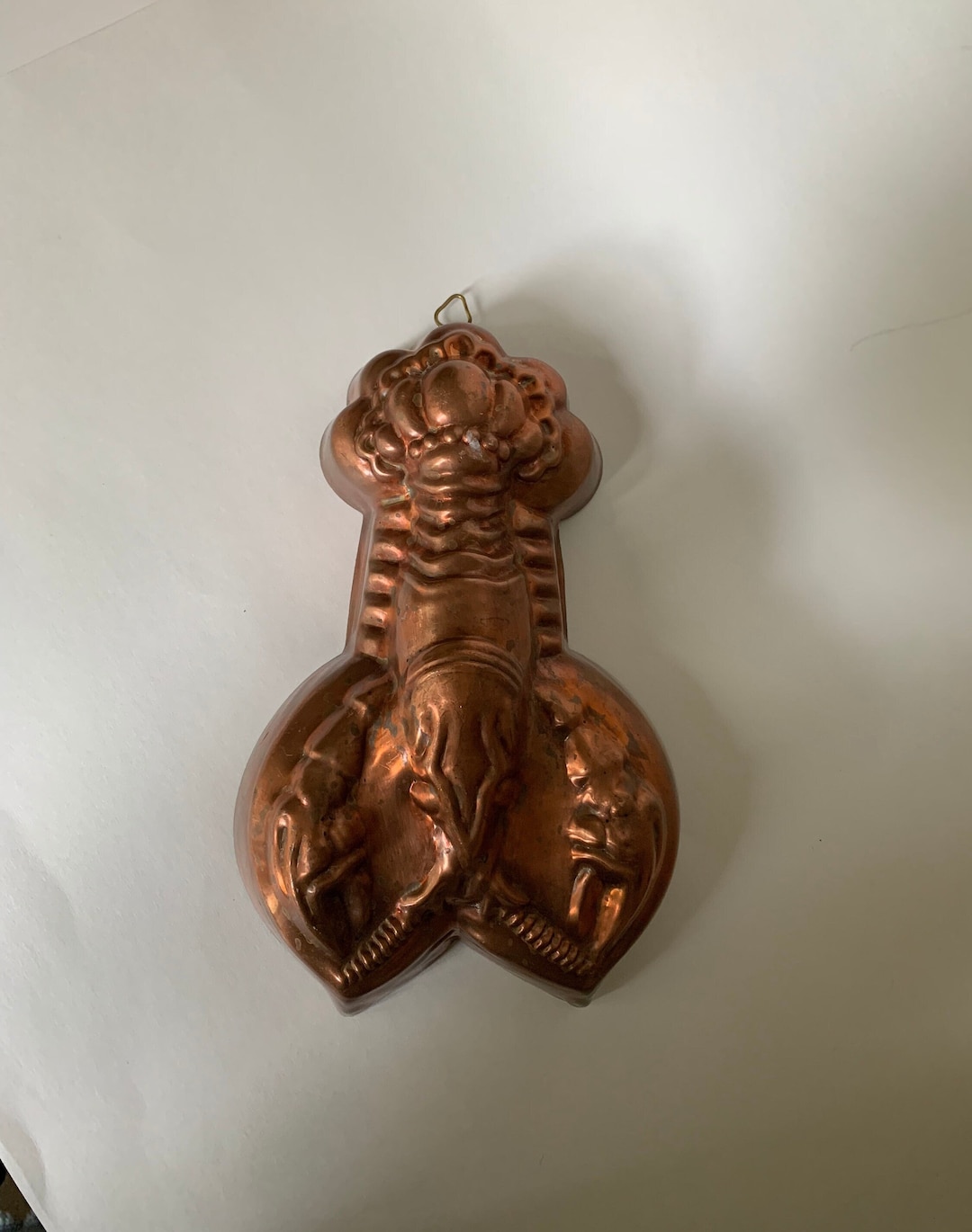 Vintage Copper Lobster Jello Mold 10 Made in Italy Etsy