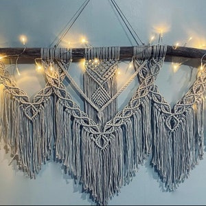 Macrame Custom Order, Wall Art, Plant Hanger, Table Runner, Table Mats, Boho, Made to Order, Macrame Art