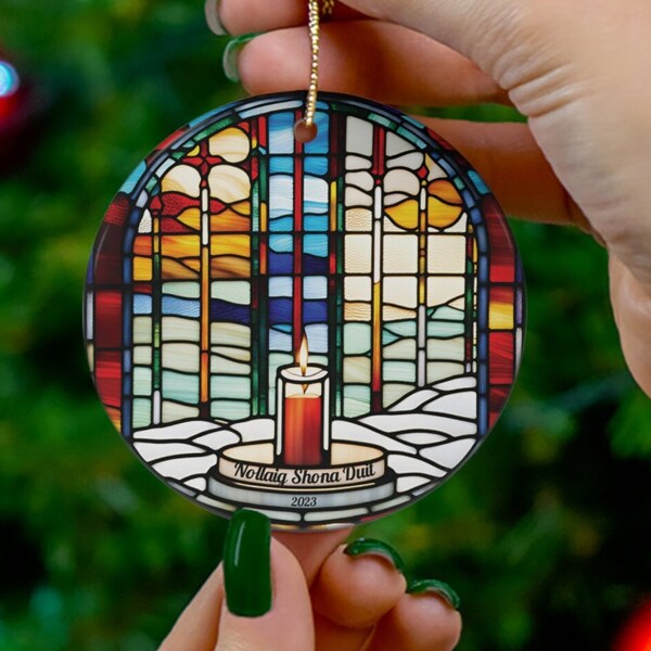 Irish Stained Glass Etsy