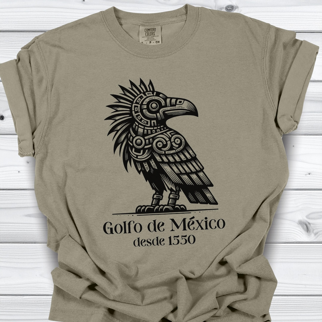 Gulf of Mexico Shirt | Aztec Crow Anti Trump Resistance Tee - Etsy