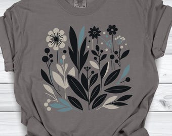 Anti Fascism Shirt Hidden Message Floral Resistance Feminist Tee