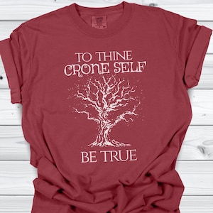 Menopause Crone Shirt, Feminist Self-Care TShirt