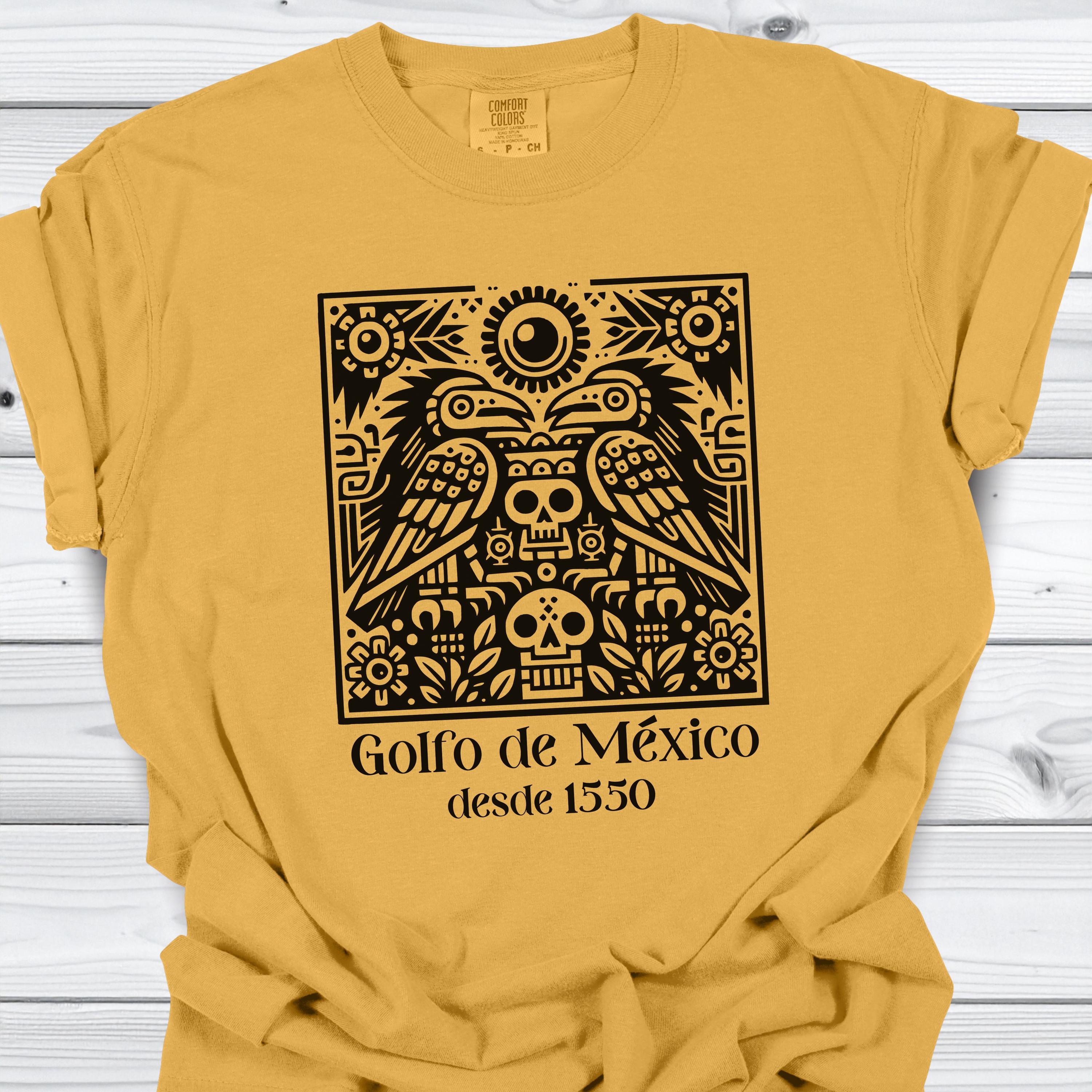 Gulf of Mexico Aztec Crow Comfort Colors Shirt: Anti Trump Political ...