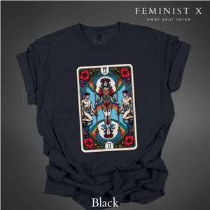 The Queer Tarot Card-shirt, Gay Pride, niet-binair, queer kleding, cadeau voor LGBTQ, genderqueer-T-shirt, uniseks shirts, grote maten, Pride Month