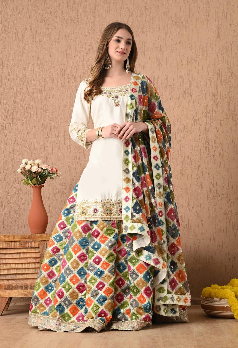 Hopscotch Lehnga set main image 1