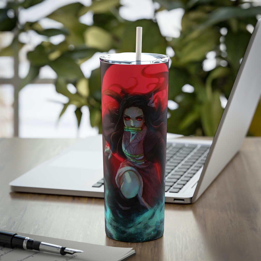 Demon Slayer Cup With Nezuko Cup for Demon Slayer Fans Gift Etsy
