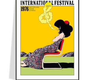 Per Arnoldi, Original Montreux Jazz Festival Screenprint Poster - Etsy