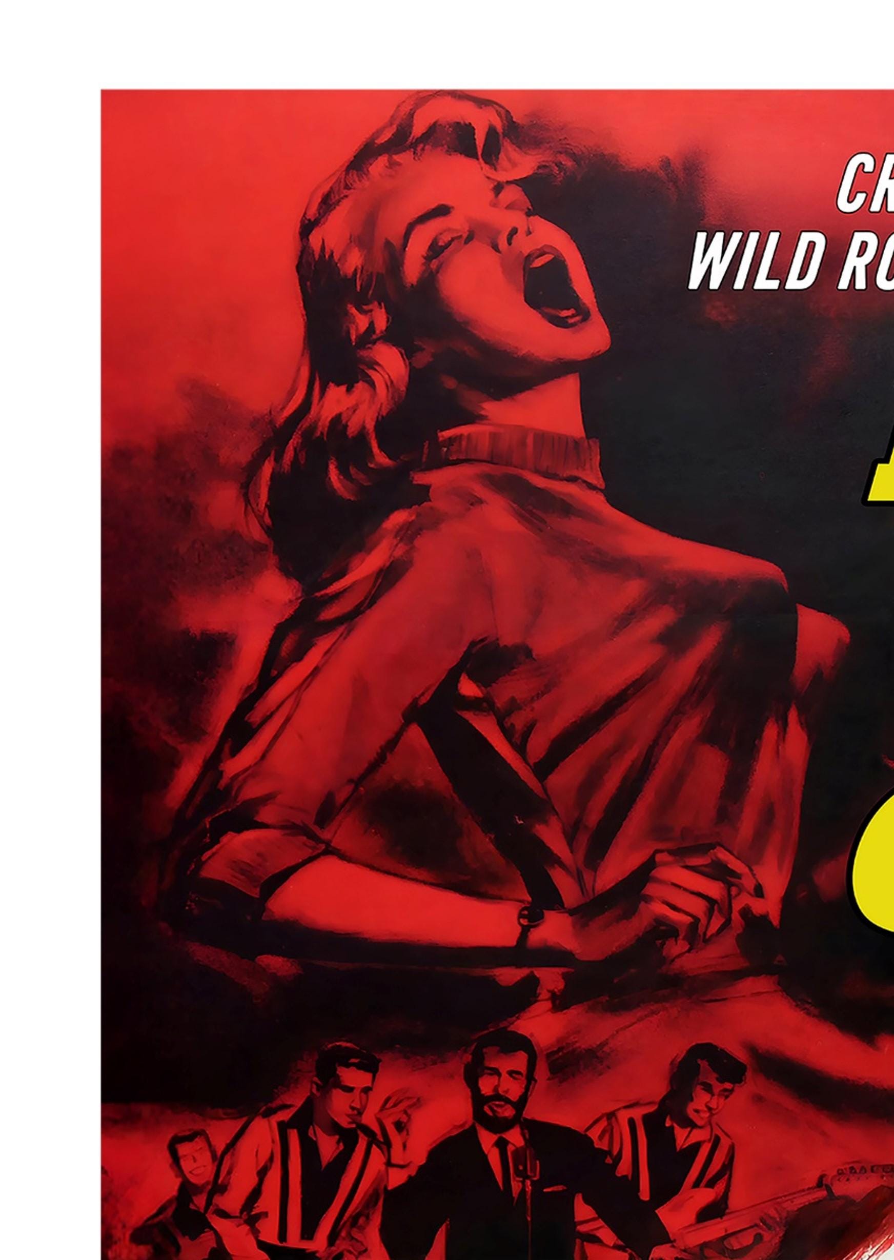 1958年版ホットロッド・ギャング映画ポスター、1950年代のティーン