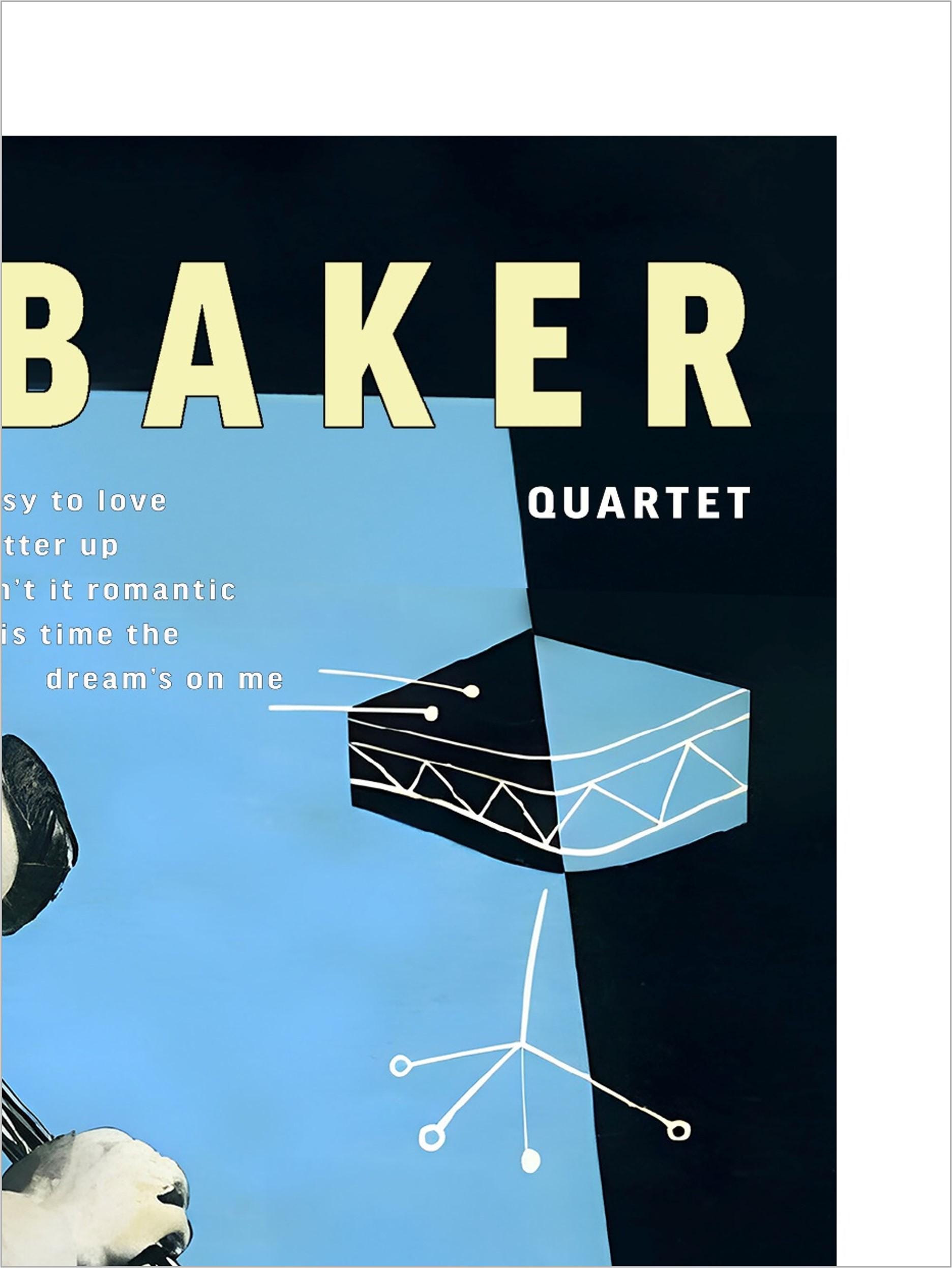 Vintage Chet Baker Album Cover Poster – the Pacific Jazz Years