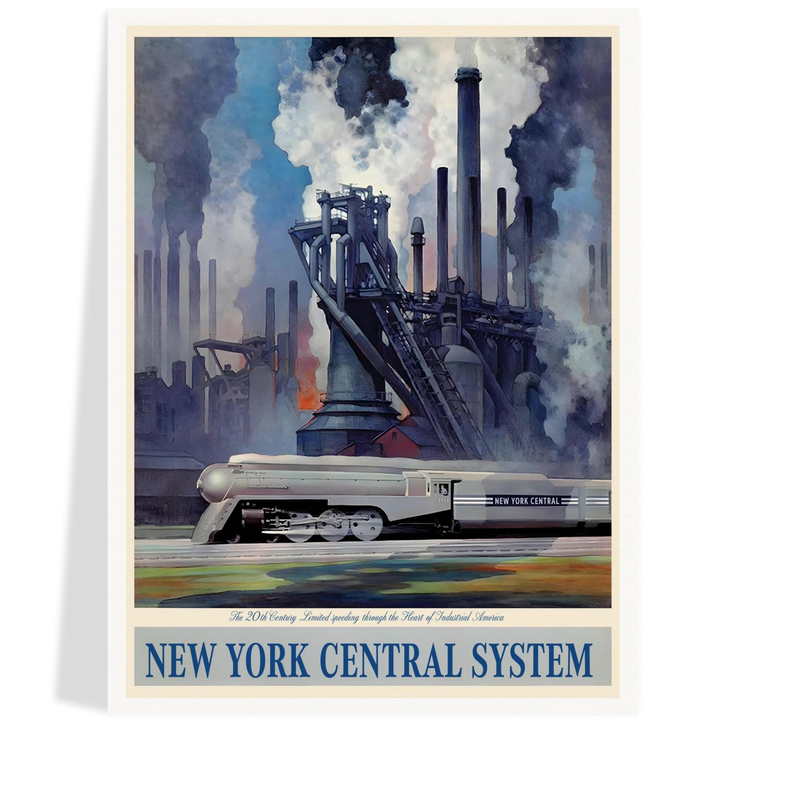 New York Central System - Etsy