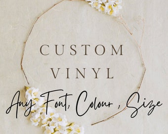 Custom Vinyl Decals|Any Text/Image/Logo|Personalized Decals |Events|Backdrops|Business|Decor|Wedding|send a message|Fast Reply|FREE SHIPPING