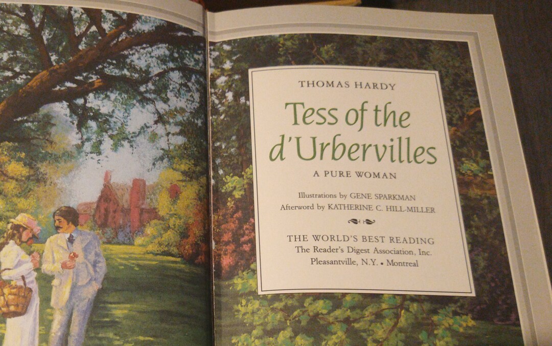Vintage Edition of Tess of the D'ubervilles Reader's Digest Antique