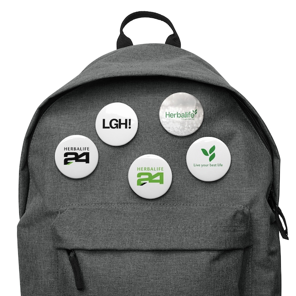 Herbalife Set of pin buttons