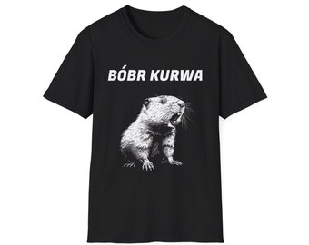 Bóbr Kurwa, Bober, Beaver T-shirt