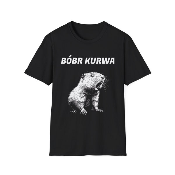 Bóbr Kurwa, Bober, Beaver T-shirt
