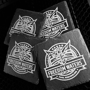 Custom Slate Coasters