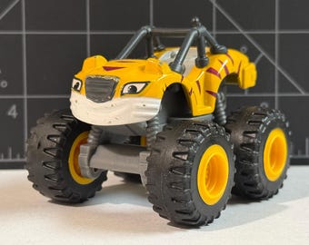 Blaze and The Monster Machines Stripes Die Cast Truck Mattel