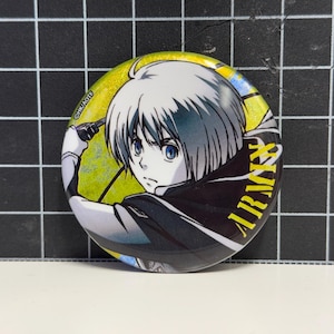 Attack on Titan Armin Badge Pin