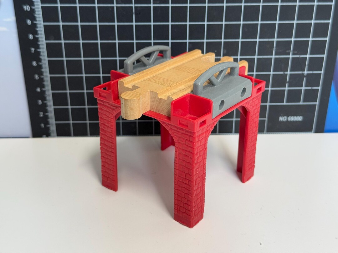Thomas and Friends Wooden Railway Sodor Stacking Riser Bridge Track - Etsy