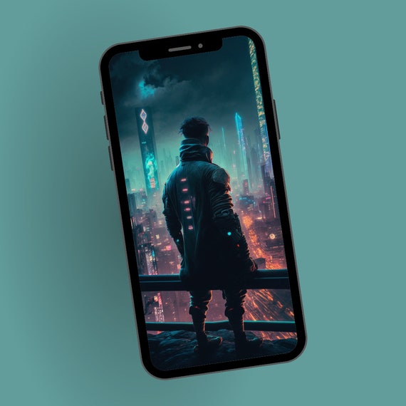 Cyberpunk: Edgerunners background wallpapers for iOS and Android