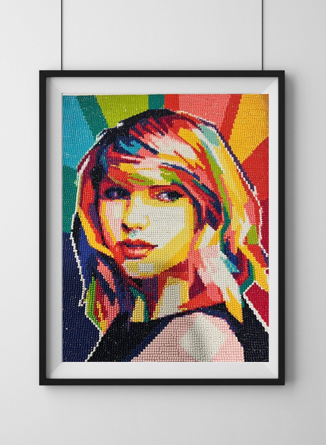 Taylor Swift Completed Diamond Art Painting, Completed Diamond Art, Eras  Tour Diamond Painting, Wall Decor, Pop Culture Art, Poster