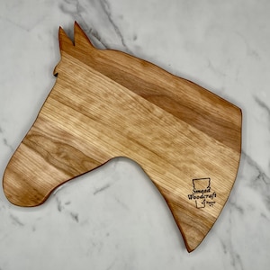 Horse Head Cutting Board