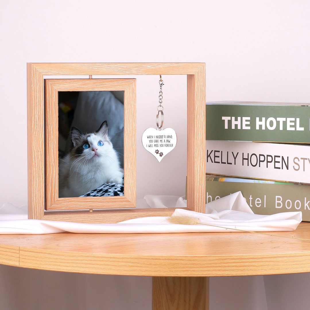 Personalized Pet Memorial Picture Frame, Memorial Photo Frame, Pet