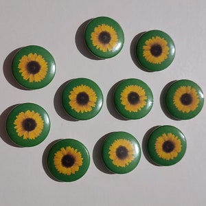 1 25mm hidden disability sunflower pin badge zdjęcie 2